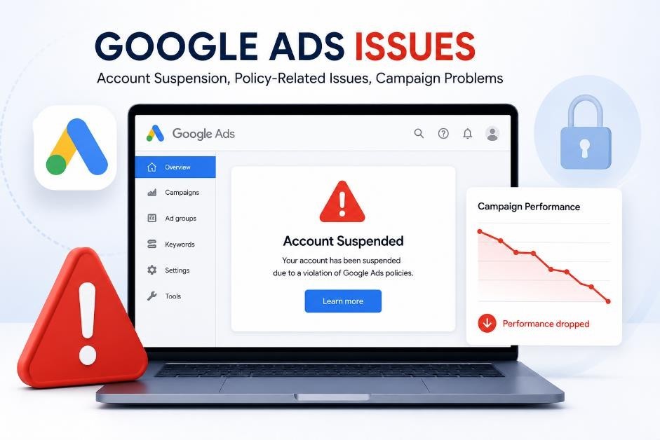 Google Ads issues