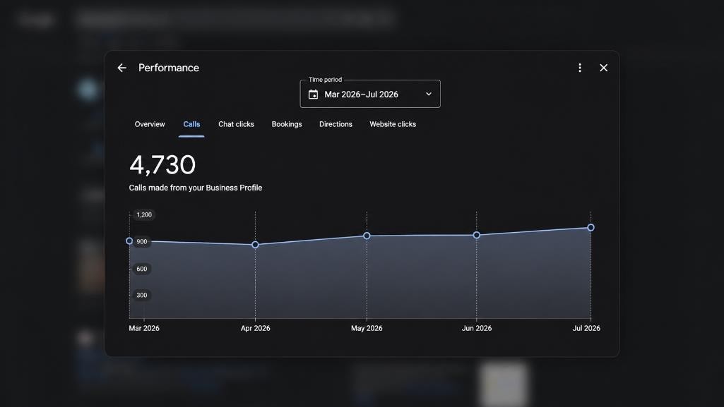 Google Business Profile performance case study